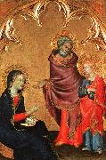 Simone Martini Christ Discovered in the Temple oil